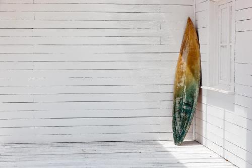 Surfboard at the Beach House